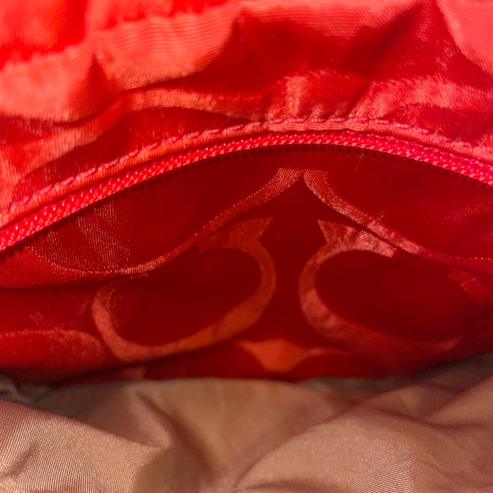 Coach Vibrant Orange Crossbody Bag - Picture 4 of 8